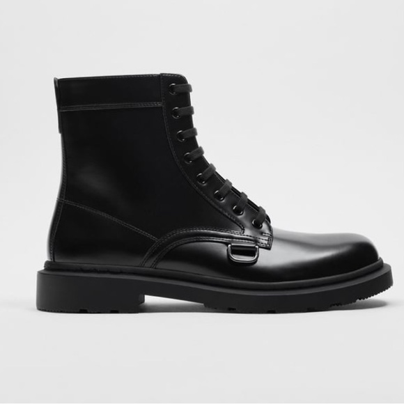 Zara Other - ZARA LACE-UP BOOTS